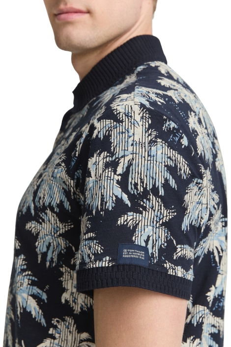 Tom Tailor allover printed polo
